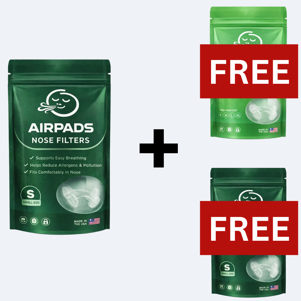 AIRPADS™ - Nose Filters — Breathe Cleaner. Feel More Balanced. Naturally.