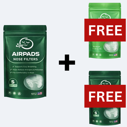 AIRPADS™ - Nose Filters — Breathe Cleaner. Feel More Balanced. Naturally.