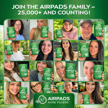 AIRPADS™ - Nose Filters — Breathe Cleaner. Feel More Balanced. Naturally.